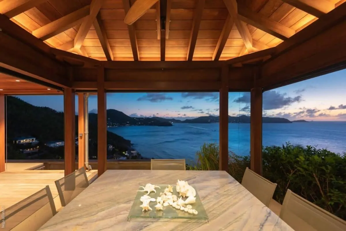 Chic Safari Style Villa With Beautiful Island Views St. Barthelemy