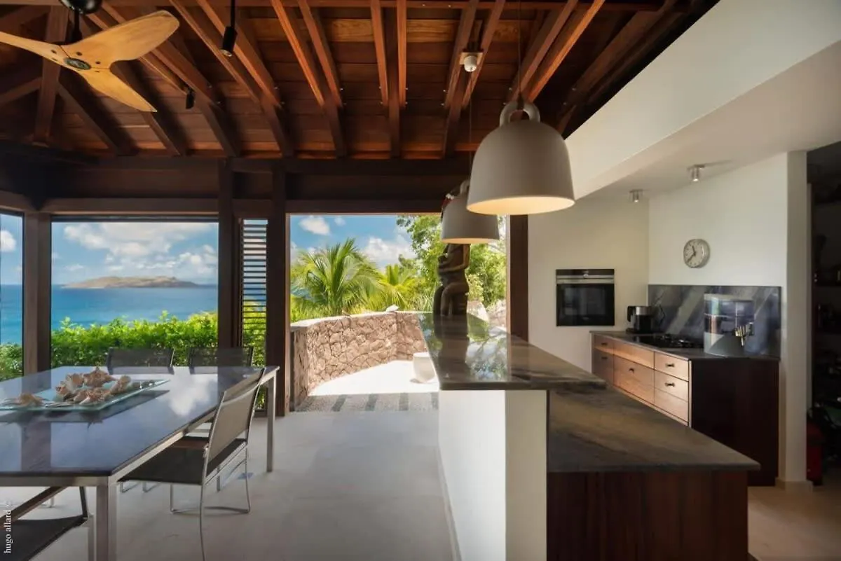 Chic Safari Style Villa With Beautiful Island Views St. Barthelemy