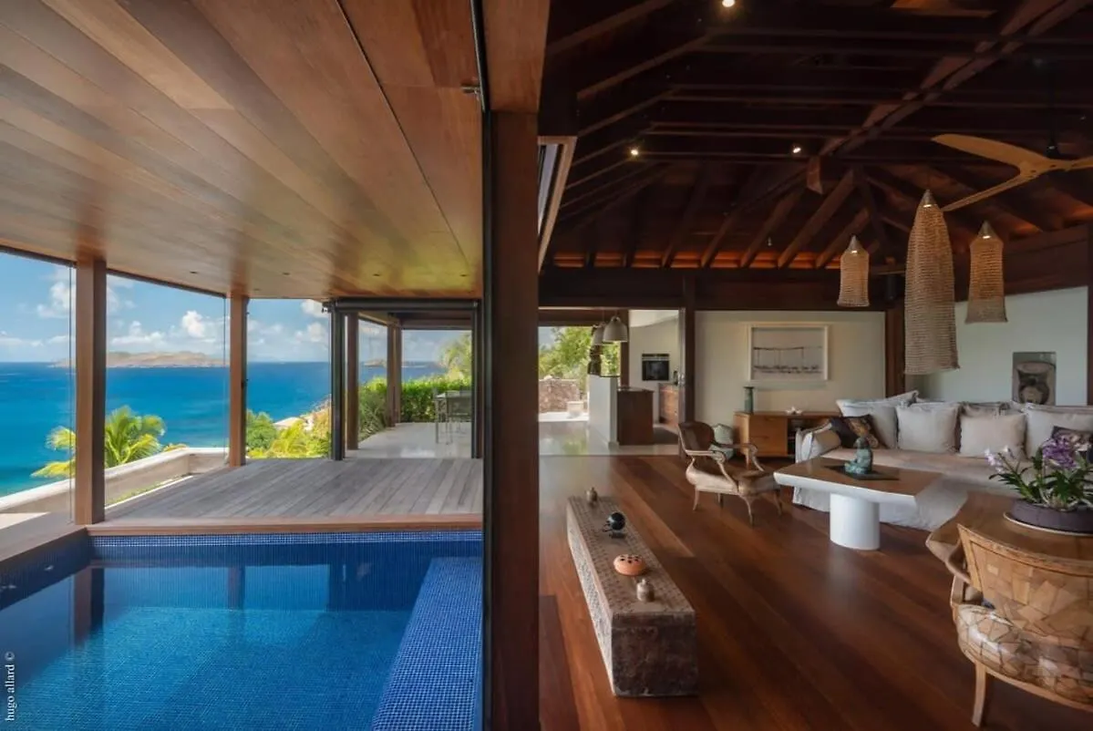 Chic Safari Style Villa With Beautiful Island Views St. Barthelemy