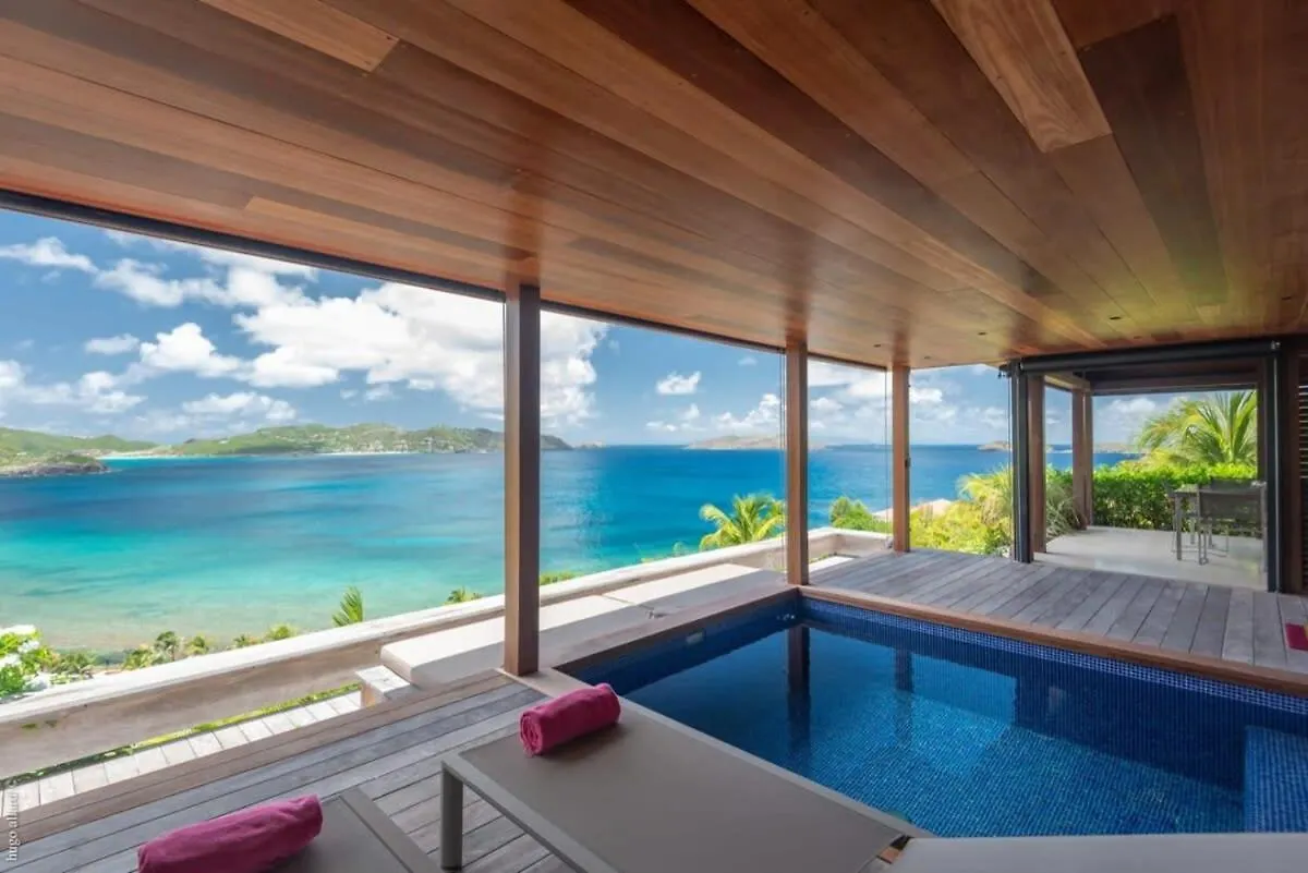 Chic Safari Style Villa With Beautiful Island Views St. Barthelemy